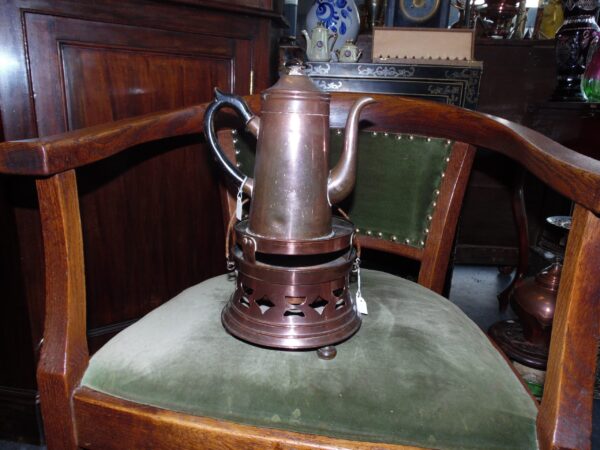 koperen comfort met koffieketel