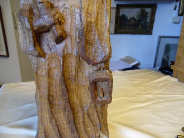 houten beeld uit kerk - Afbeelding 3