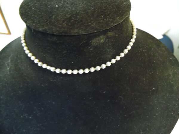 lange oude zilveren ketting