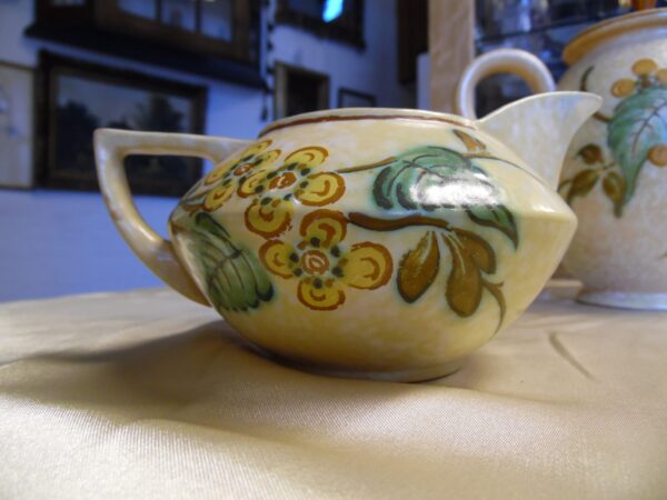 Koffie- , suikerpot, melkkan plateel Diana - Afbeelding 3