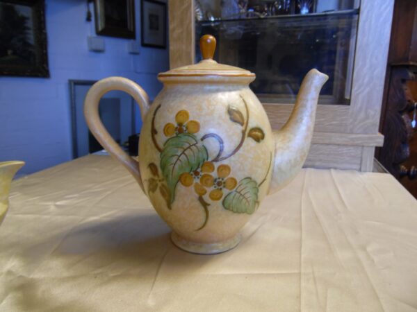 Koffie- , suikerpot, melkkan plateel Diana - Afbeelding 4