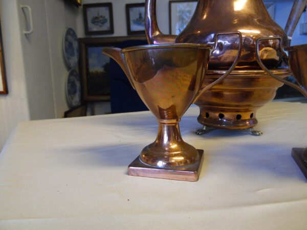 koperen koffieset - Afbeelding 2