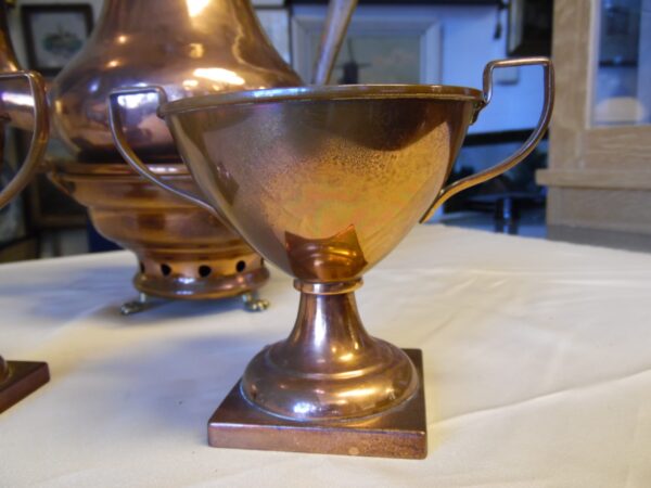 koperen koffieset - Afbeelding 3