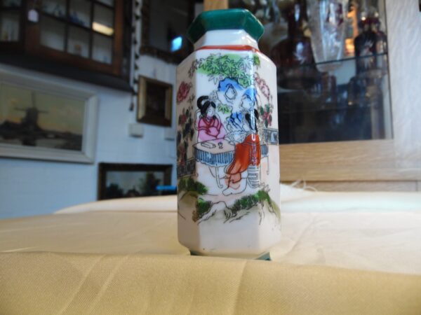2 kleine chinese vaasjes - Afbeelding 2