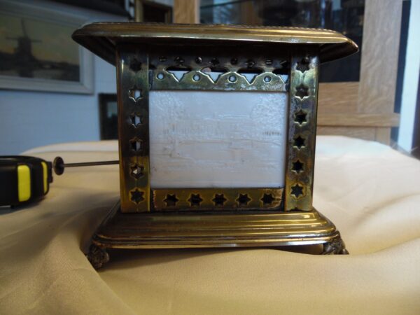 theelichtje met wit glas - Afbeelding 4