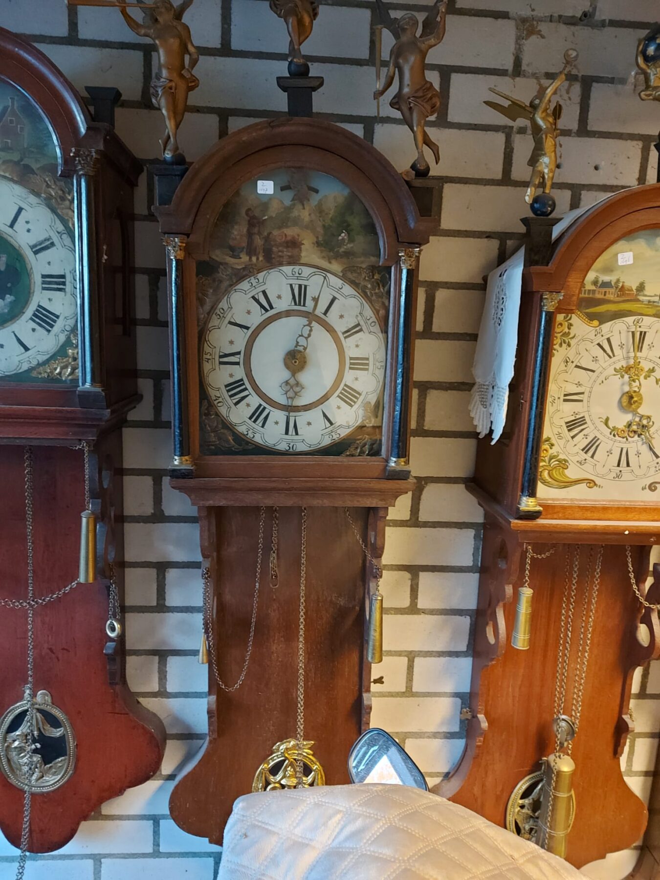 Friese staartklok met mechanisme - Afbeelding 3