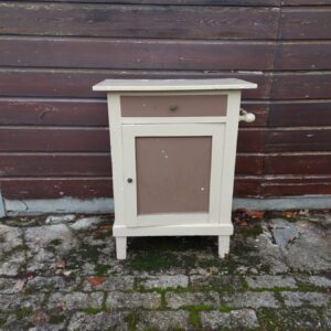 Vintage houten nachtkastje