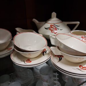 Theeset van Societe Ceramique Maestricht