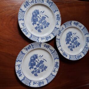 3 wandbordjes van Bisto England