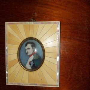 miniatuurportret van Napoleon Bonaparta