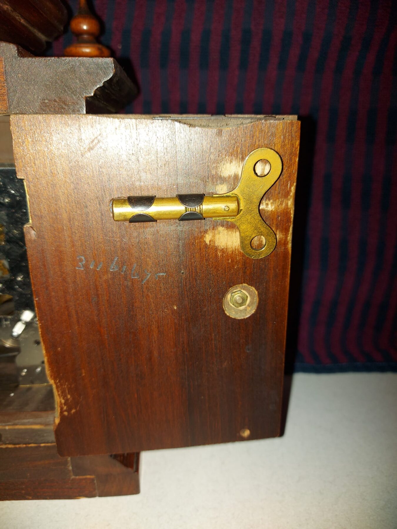 Tafel- of schoorsteenklok met wekkerfunctie - Afbeelding 2