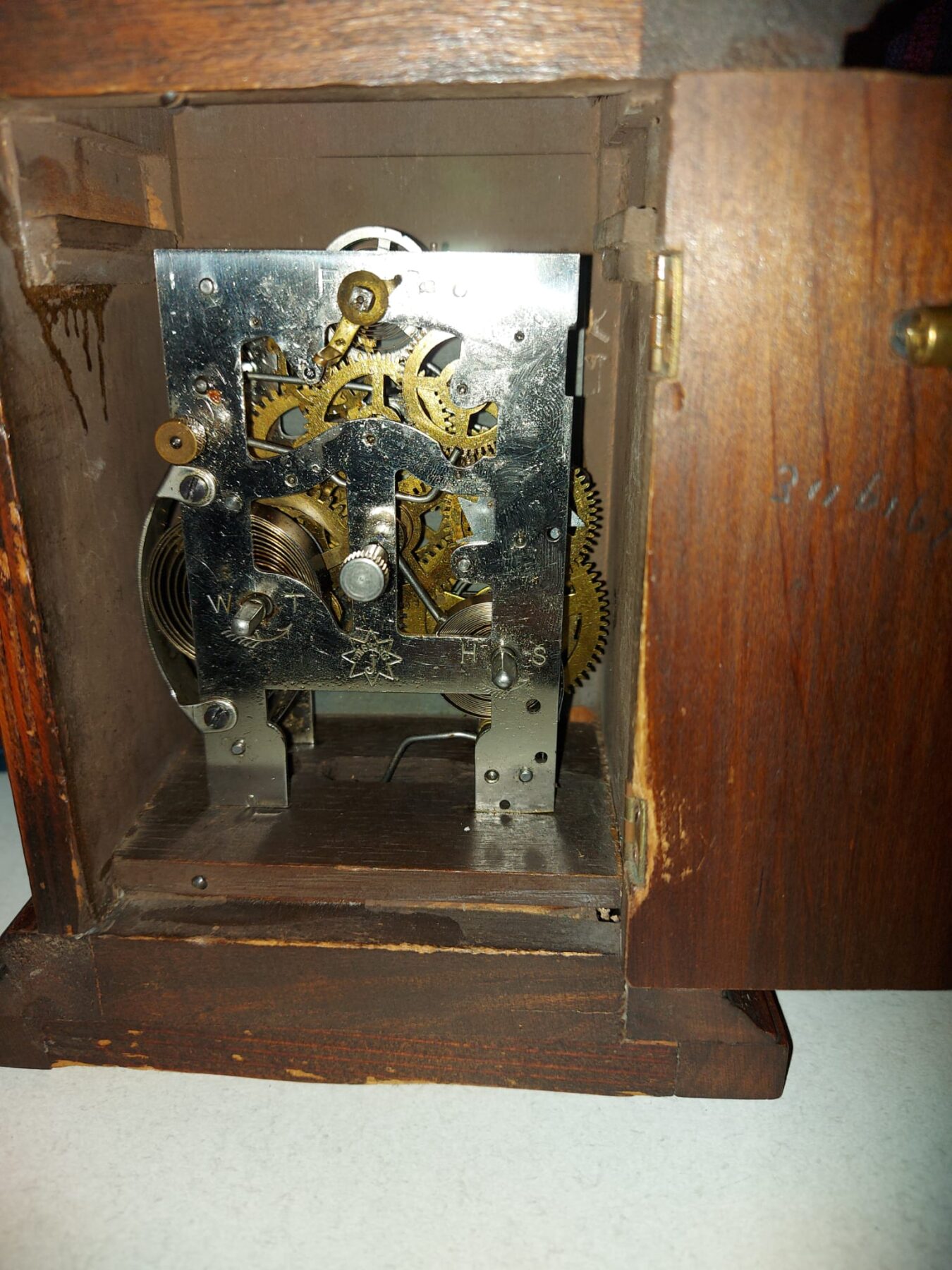 Tafel- of schoorsteenklok met wekkerfunctie - Afbeelding 3