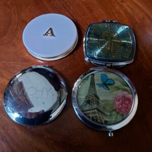 4 vintage spiegeltjes