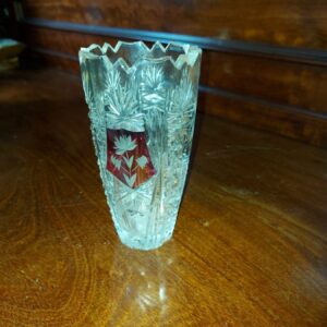 Boheems kristallen vaas