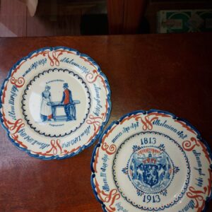 2 Delftse herdenkingborden