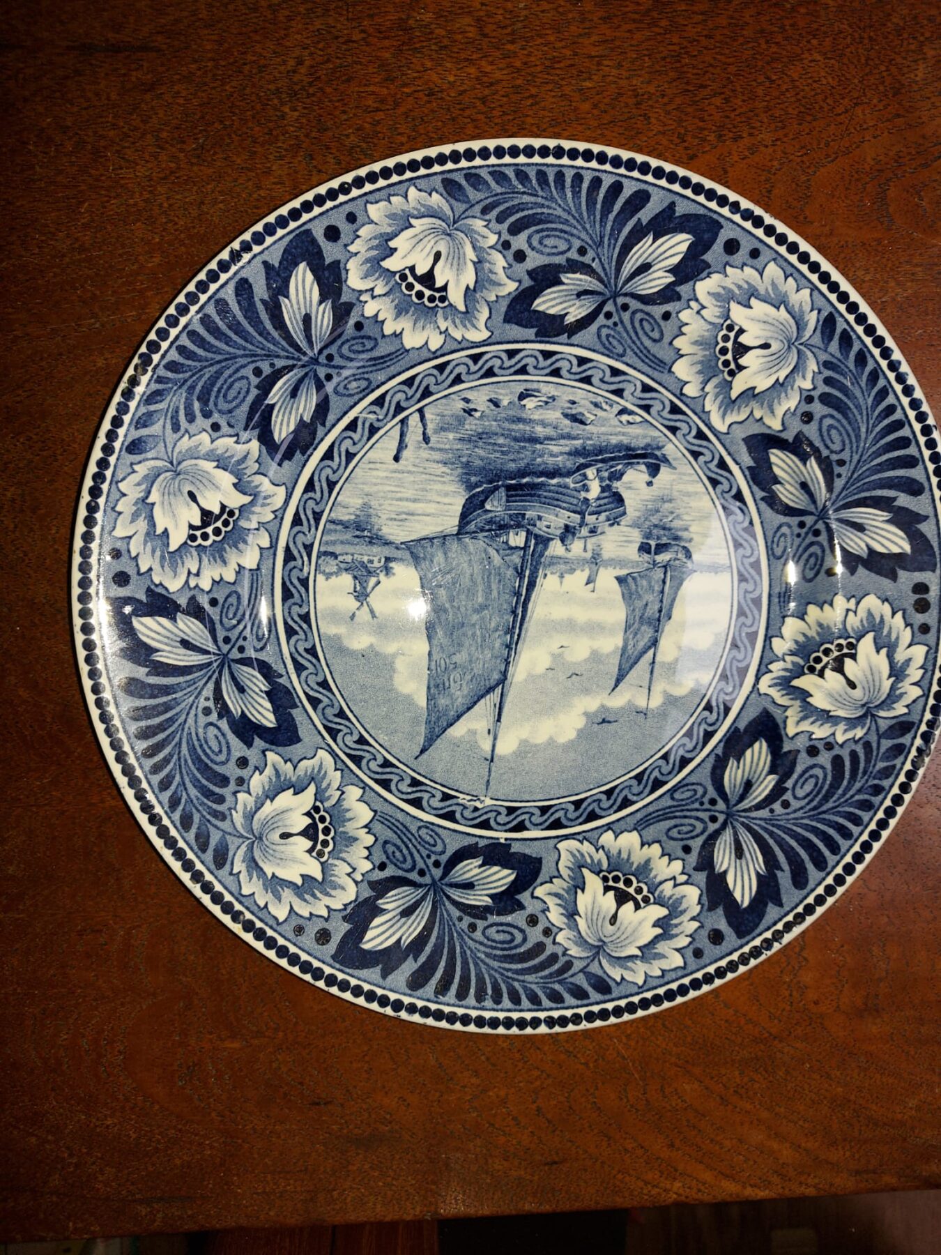 Bordenrek met 6 borden - Afbeelding 4