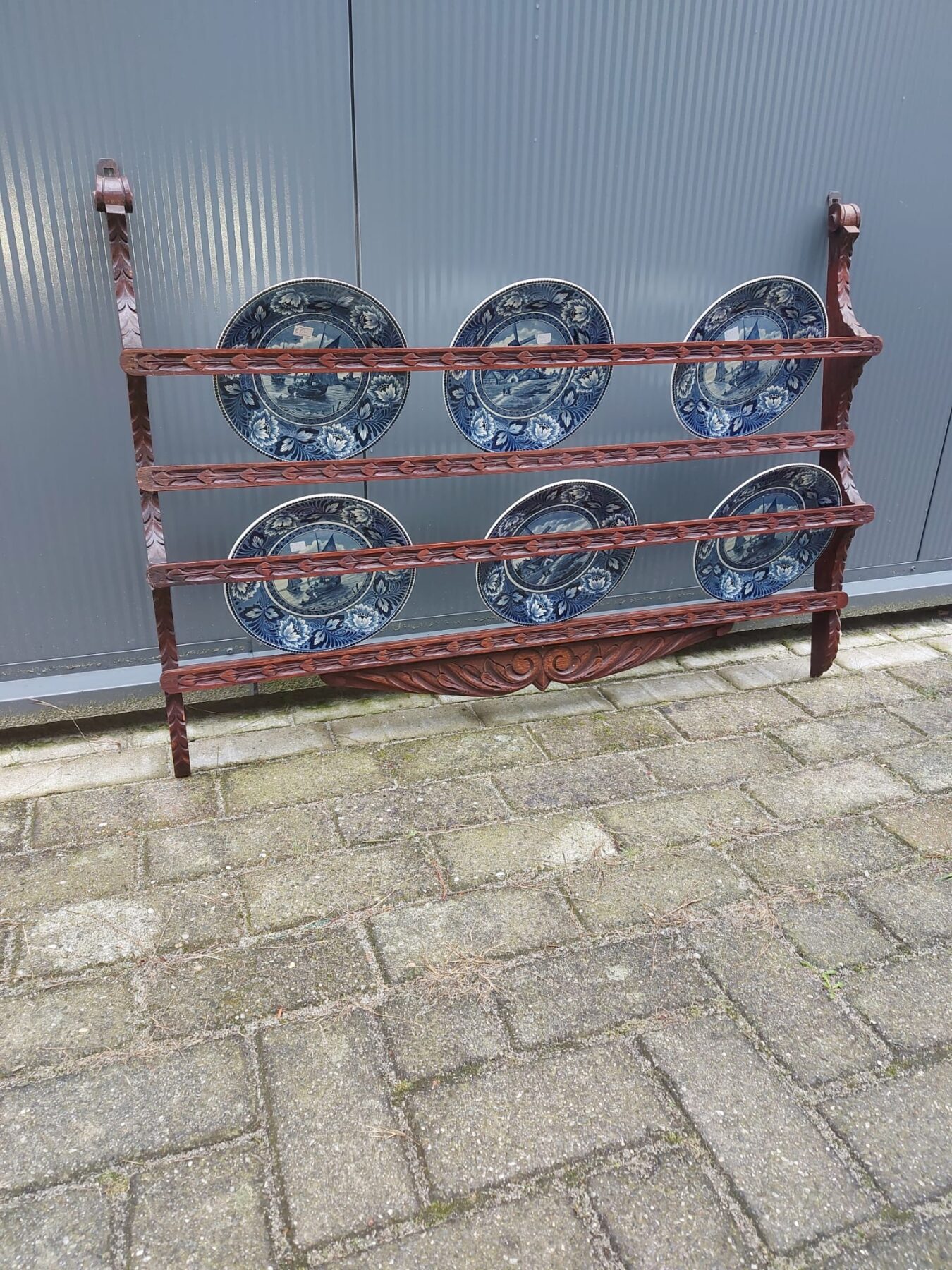 Bordenrek met 6 borden