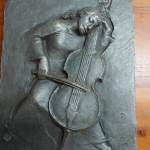 Reliefplaat van gietijzer