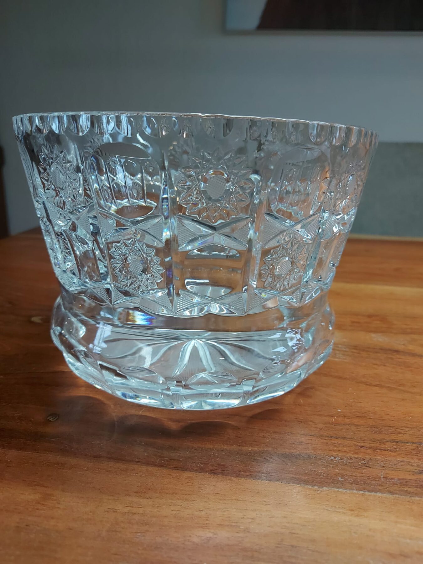 Vintage kristallen kom - Afbeelding 3