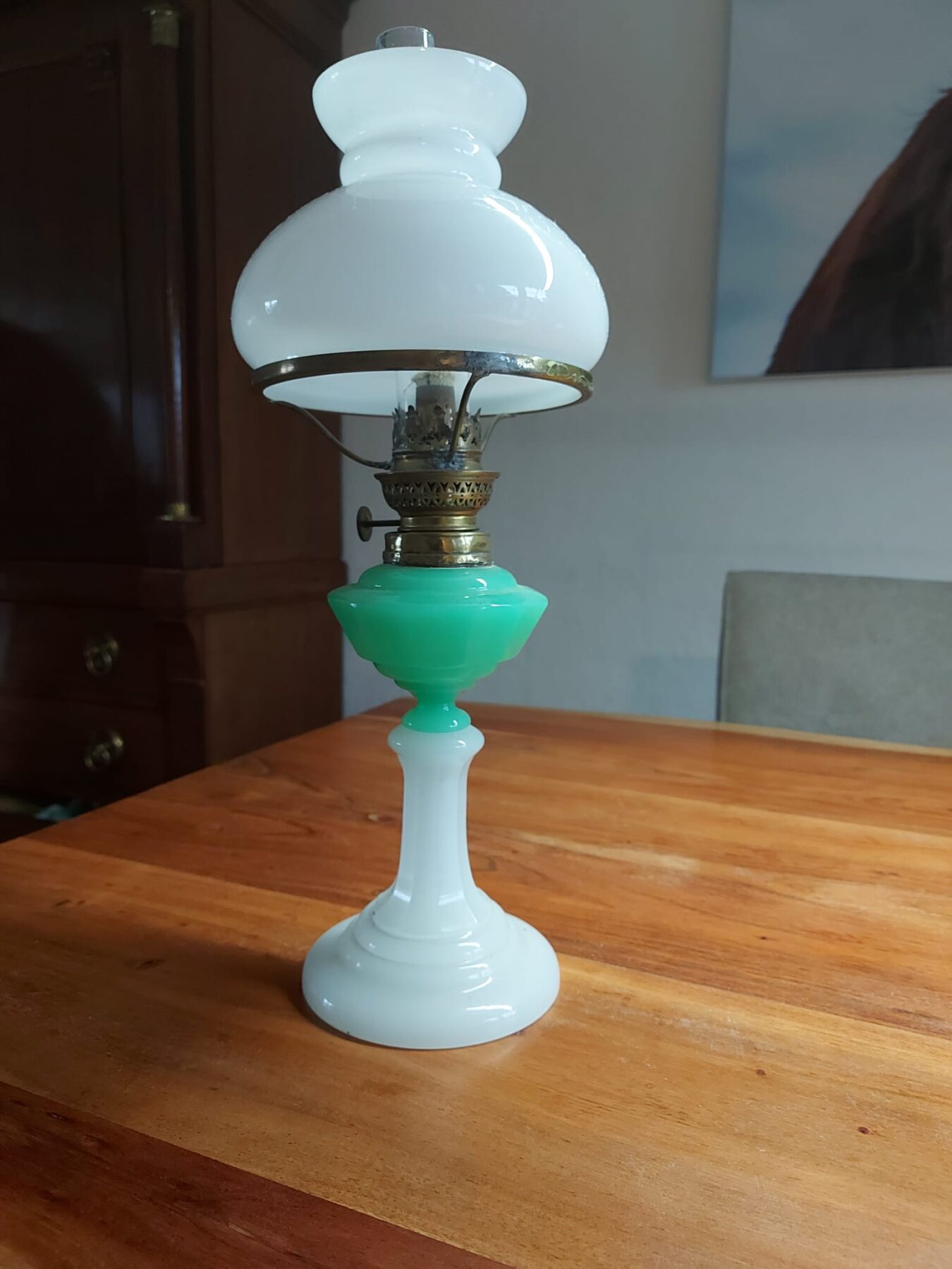 Petroleum- of olielamp - Afbeelding 3