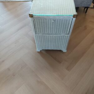 Rieten wasmand